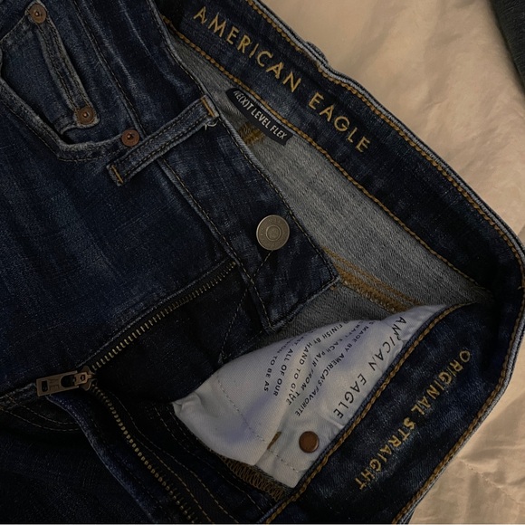 NE(X)T LEVEL FLEX Original Straight Jeans - 28x30 AEO Like New- Grab ’Em Now! - Picture 4 of 5